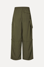 Stine Goya Bungee Tech Zip-Off Pants Pants Olive Night