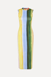 Stine Goya Elastic Tank Crewneck Dress Dress Rainbow Hue