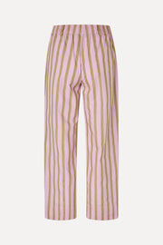 Stine Goya Elasticated Straight Pants Pants Wallpaper Stripes