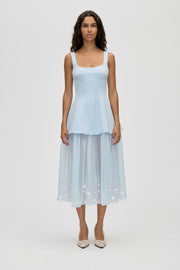 Stine Goya Elevated Bustier Dress Dress Light Blue Bloom