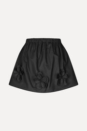 Stine Goya Floral Mini Skirt Skirt Jet Black