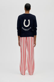 Stine Goya Gathered Boxer Pants Pants Scarlet Trot