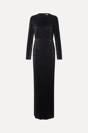 Stine Goya Long Sleeve Maxi Dress Dress Black