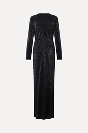 Stine Goya Long Sleeve Maxi Dress Dress Black