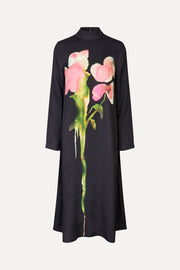 Stine Goya Long Sleeve Midi Dress Dress Melting Flowers