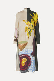 Stine Goya Long Sleeve Midi Dress Dress Lemons On A Plate