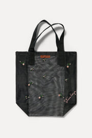 Stine Goya Mesh Tote Bags Black