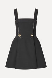 Stine Goya Mini Dress w/ Adjustable Straps Dress Jet Black