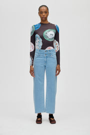 Stine Goya SG Belt Loop Ankle Pants Pants Denim Blue