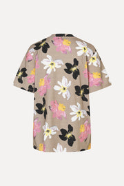 Stine Goya Short Sleeve T-Shirt Top Wild Flowers
