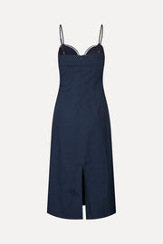 Stine Goya Strap Eyelet Midi Dress Dress Cherries On A Paisley