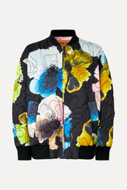 Stine Goya Voluminous Bomber Jacket Jacket Watercolor Bloom