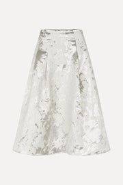 Stine Goya Voluminous Midi Skirt Skirt Lurex Garden