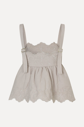 Stine Goya Adjustable Buckle Top Top Wild Quilted Flowers