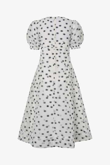 Stine Goya Bustier Stitch Midi Dress Dress Flower Polka Dot