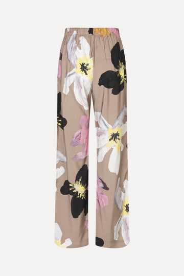 Stine Goya Elasticated Long Pants Pants Wild Flowers