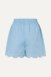 Stine Goya Elasticated Shorts Shorts Teapot Blue