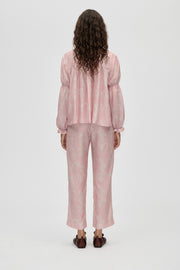 Stine Goya Elasticated Waistband Cropped Pants Pants Cherries On A Paisley