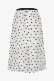 Stine Goya Elasticated Waistband Midi Skirt Skirt Flower Polka Dot