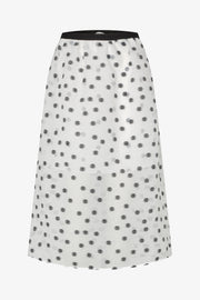 Stine Goya Elasticated Waistband Midi Skirt Skirt Flower Polka Dot