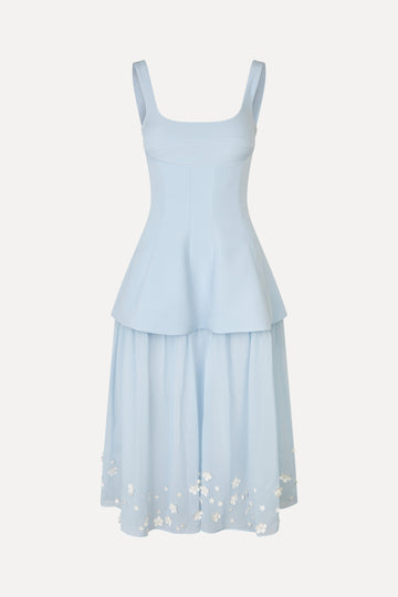 Stine Goya Elevated Bustier Dress Dress Light Blue Bloom
