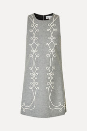 Stine Goya Embroidered Sleeveless Mini Dress Dress Tapered Embroidery Motif