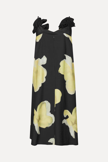 Stine Goya Floral Long Dress Dress Yellow Petunias