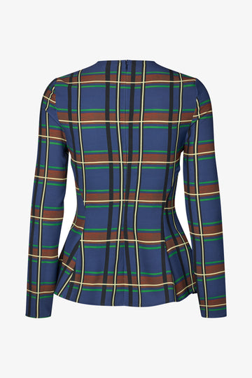 Stine Goya Gathered Peplum Top Top Crosschecks