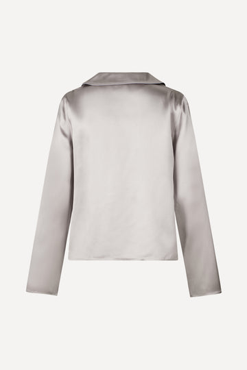Stine Goya Klive Blouse Top Grey Stone