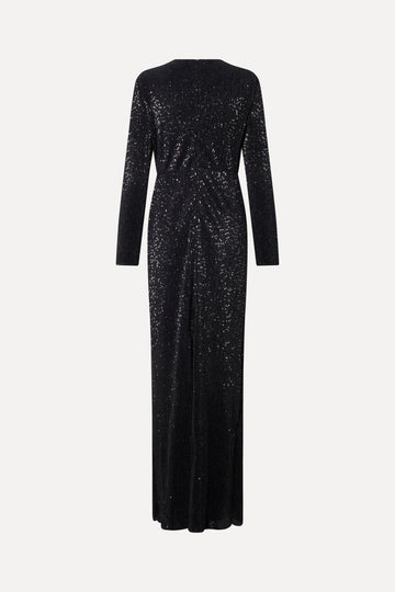 Stine Goya Long Sleeve Maxi Dress Dress Black