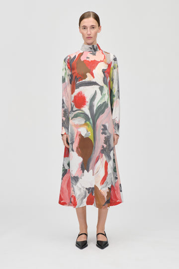Stine Goya Long Sleeve Midi Dress Dress My Garden