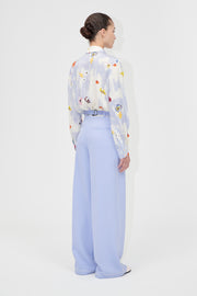 Stine Goya Long Sleeve Shirt Top Skyfall Flowers