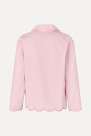 Stine Goya Long Sleeve Tunic Top Top Muted Blush