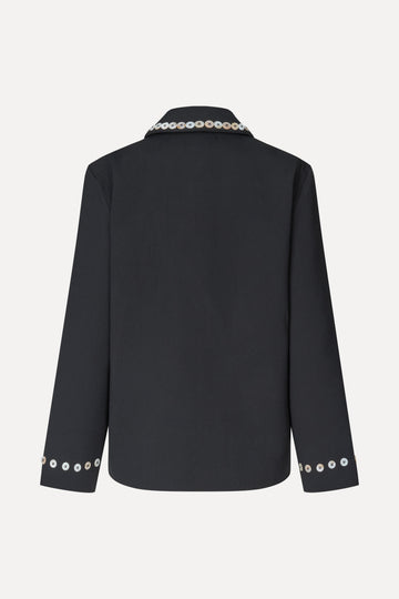 Stine Goya Relaxed Fit Jacket Jacket Buttoned Flowers