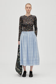 Stine Goya Romantic Midi Skirt Skirt Brunnera Blue