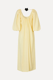 Stine Goya Romantic Voluminous Sleeve Dress Dress Pastel Yellow
