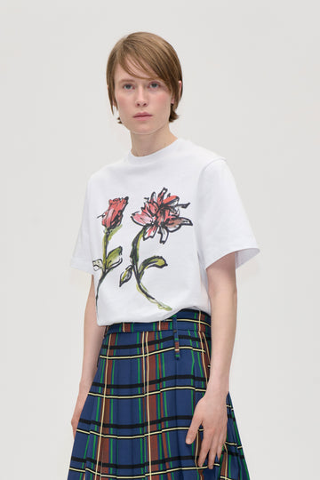 Stine Goya Short Sleeve T-Shirt Top The Roses
