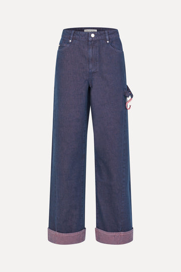 Stine Goya Twist Knee Seams Pants Pants Dusky / Dried Rose